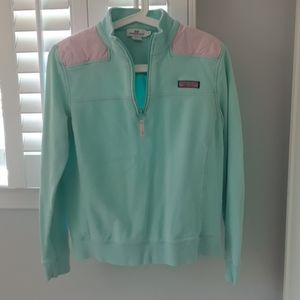 Womens Vineyard Vines M Sherpa Shirt